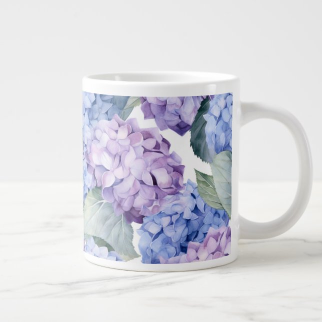 Hydrangeas  large coffee mug (Right)