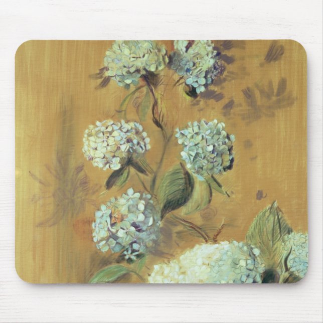 Hydrangeas Mouse Pad (Front)