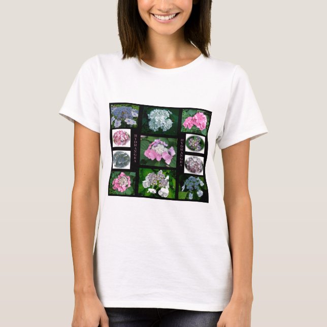 Hydrangeas on Parade T-Shirt (Front)