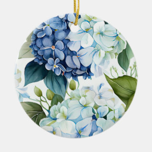 Hydrangeas Ornament