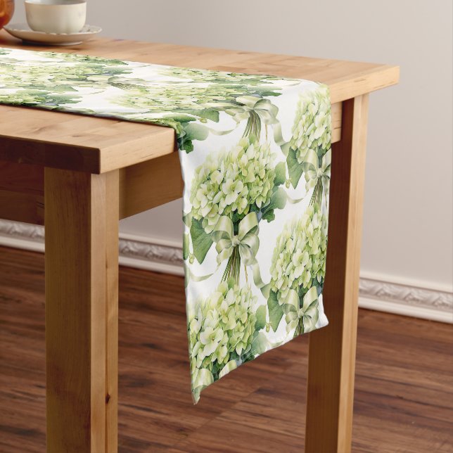 Hydrangeas Table Runner (In Situ)