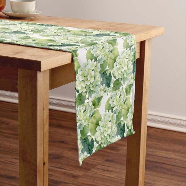 Hydrangeas Table Runner (In Situ)