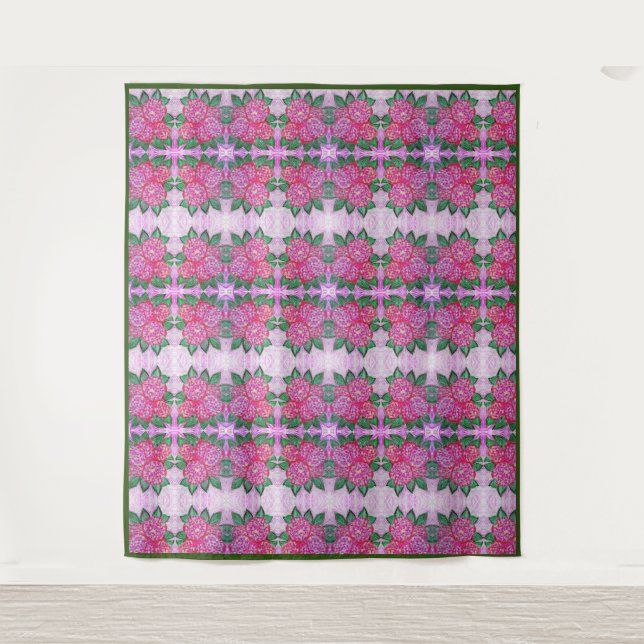 Hydrangeas Tapestry (Front)
