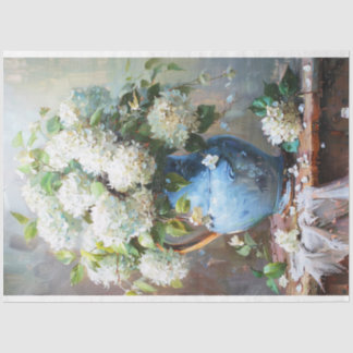 Hydrangeas  tissue paper