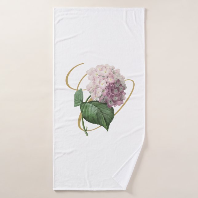 Hydrangée (Serviette de bain)