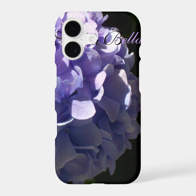 Hydrangée Violette (Verso)