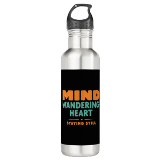  Hydrate Your Body, Inspire Your Mind! 710 Ml Water Bottle