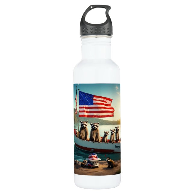 Hydration Heroes: Animal-Themed Water Bottles (Front)