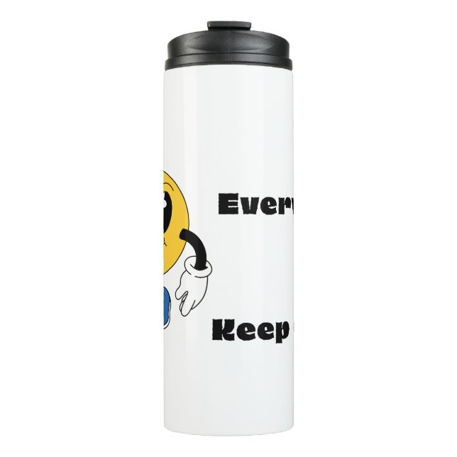 Hydration Motivation: Hourly Tracker Water Bottle  (Front)