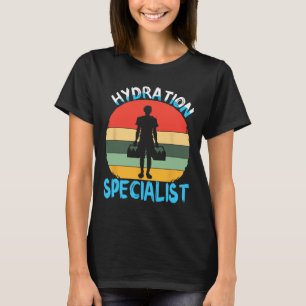 Hydration Specialist Team Manager Football Hydrate T-Shirt