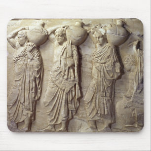Hydria carriers from the North Frieze Mouse Pad