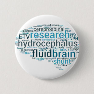 Hydro Brain 2 Inch Round Button
