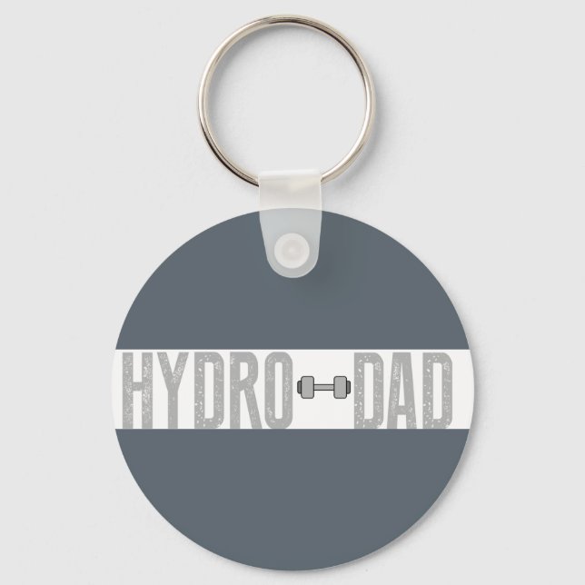Hydro Dad Keychain (Front)