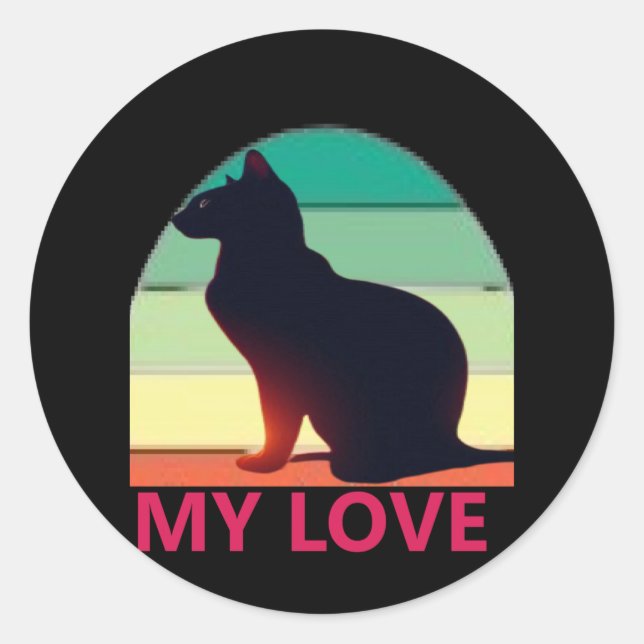 Hydro I Am Kenough  Classic Round Sticker (Front)