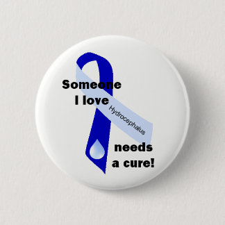Hydrocephalus Awareness Button