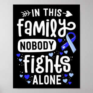 Hydrocephalus Awareness Month Brain Blue Ribbon 1  Poster