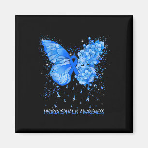 Hydrocephalus Awareness Ribbon  Magnet