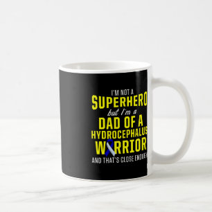 Hydrocephalus Survivor Dad Hero Awareness Warrior Coffee Mug