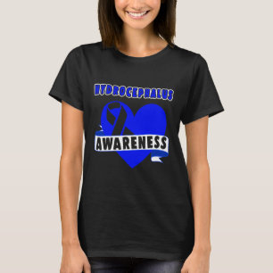 Hydrocephalus Survivor Health Awareness Warrior  T-Shirt