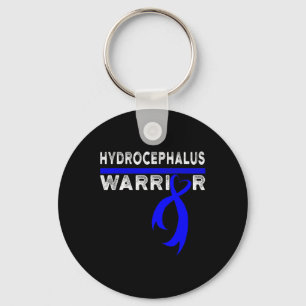 Hydrocephalus Survivor Healthy Awareness Warrior 1 Keychain