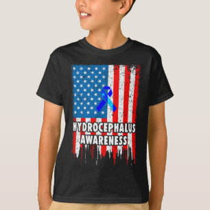 Hydrocephalus Survivor Inspire Awareness Warrior T-Shirt