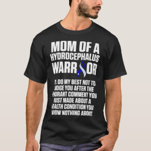 Hydrocephalus Survivor Mom Awareness Warrior 1 T-Shirt