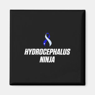 Hydrocephalus Survivor Ninja Awareness Warrior 1 Magnet