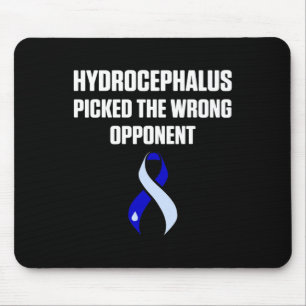 Hydrocephalus Survivor Opponent Awareness Warrior  Mouse Pad