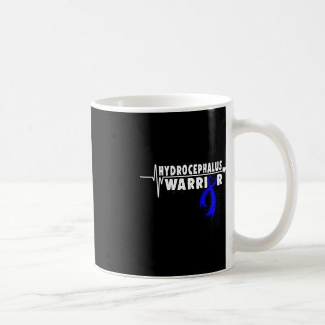Hydrocephalus Survivor Patient Awareness Warrior  Coffee Mug (Right)