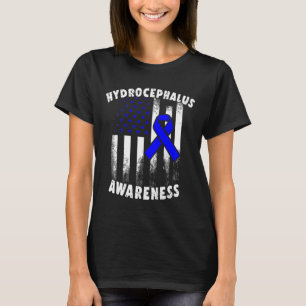Hydrocephalus Survivor Plan Awareness Warrior T-Shirt