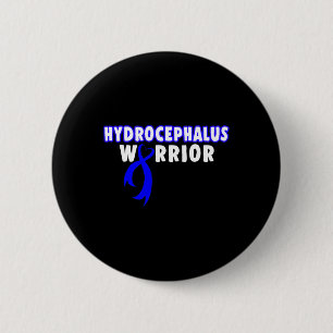 Hydrocephalus Survivor Prevent Awareness Warrior 2 Inch Round Button