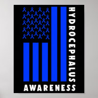 Hydrocephalus Survivor Signs Awareness Warrior