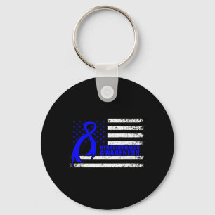 Hydrocephalus Survivor Specialize Awareness Warrio Keychain