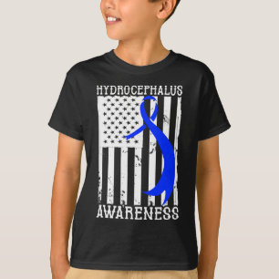 Hydrocephalus Survivor Strength Awareness Warrior T-Shirt