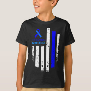 Hydrocephalus Survivor Tackled Awareness Warrior T-Shirt