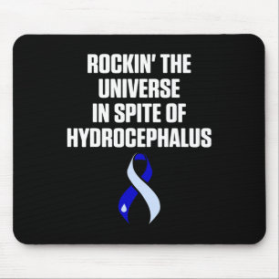 Hydrocephalus Survivor Universe Awareness Warrior Mouse Pad