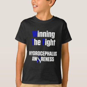 Hydrocephalus Survivor Winning Awareness Warrior  T-Shirt