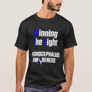 Hydrocephalus Survivor Winning Awareness Warrior T-Shirt