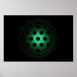 Hydrogen-5 Isotopic Mass Simulator Poster