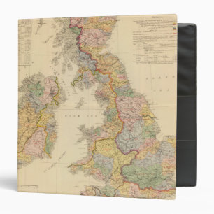 Hydrographical map, British Isles Binder