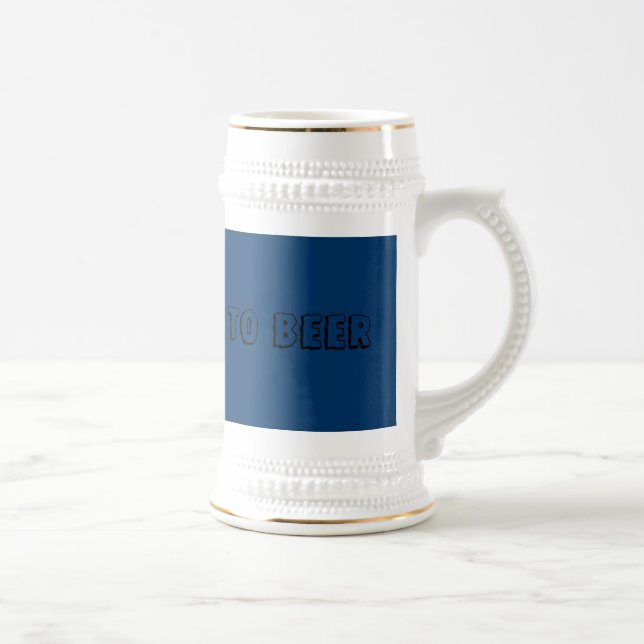Hydrophilic To Beer Stein (Right)