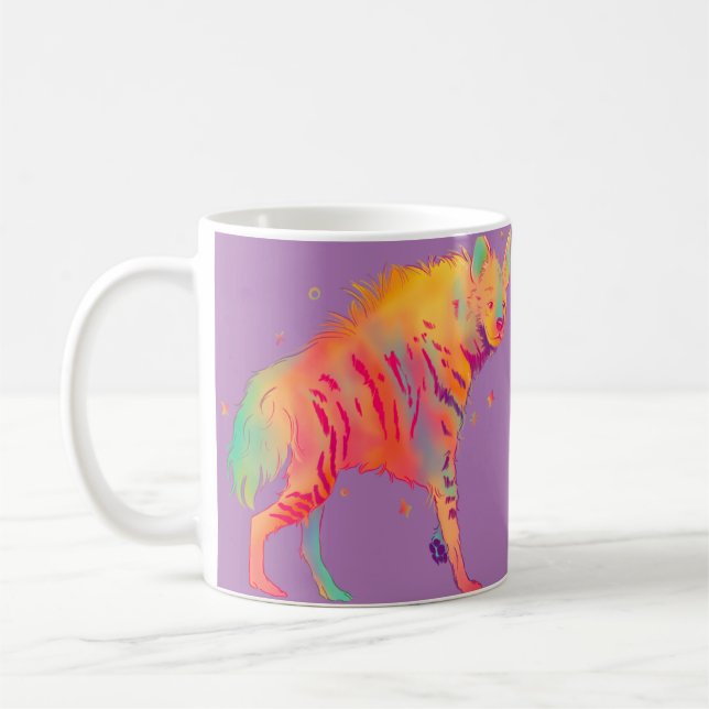 hyena coffee mug (Left)
