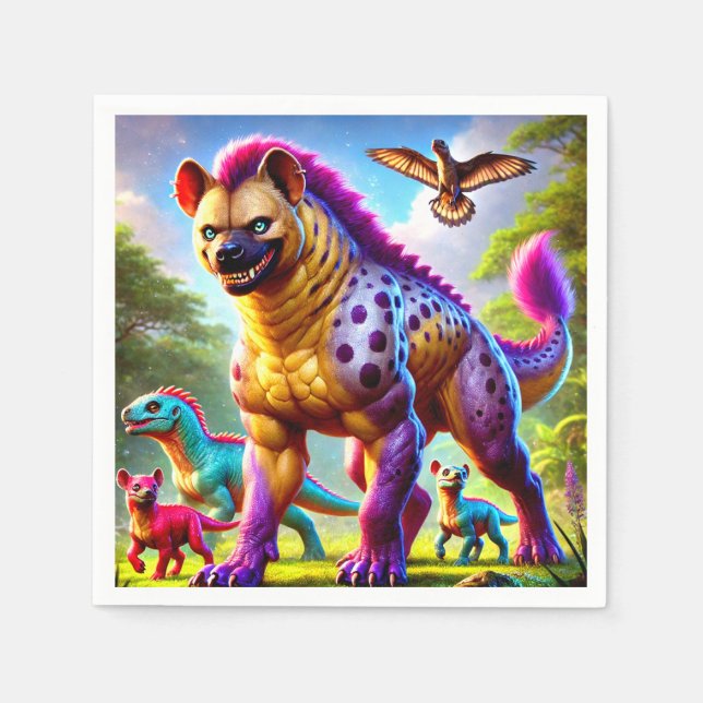 Hyena Napkin (Front)