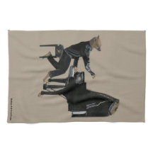 Hyena Piano Music Pianist Fantasy Kitchen Towel