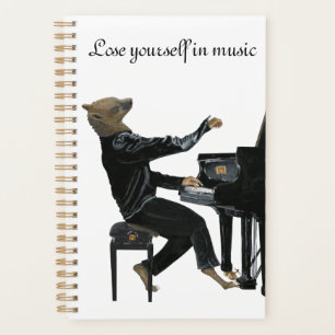 Hyena Piano Music Pianiste Imaginaire Art Planner