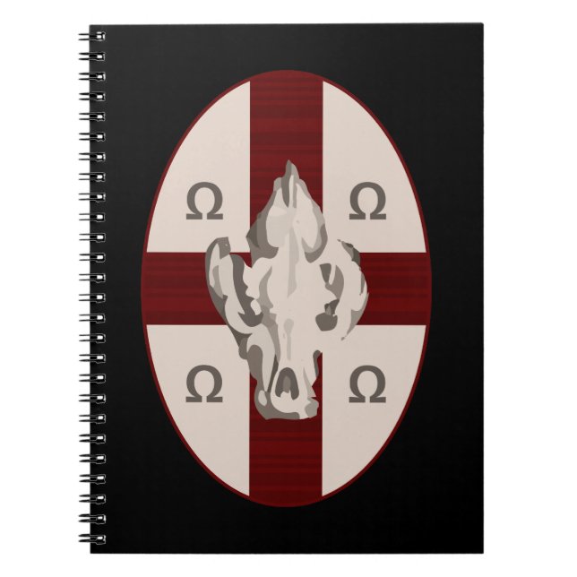 Hyena Shield Notebook (Front)