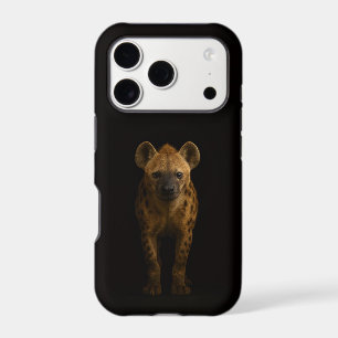 Hyène tachetée sauvage Black 4 Luxe iPhone 17 Pro
