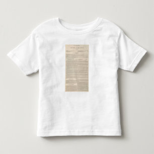 Hyetographic or Rain Map of the World Toddler T-shirt
