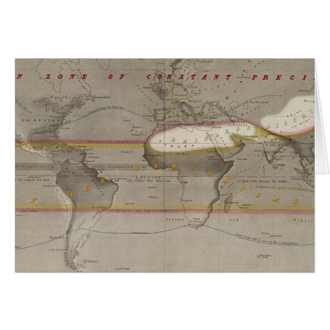 Hyetographic rain map (Front Horizontal)