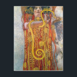 Hygeia by Gustav Klimt Postcard<br><div class="desc">This painting titled Hygeia is made by the famous artist, Gustav Klimt. About Gustav Klimt Gustav Klimt was an Austrian Symbolist painter and one of the most prominent members of the Vienna Secession movement. The design habits of the founding members and president of the Vienna Secession in 1897 and of...</div>